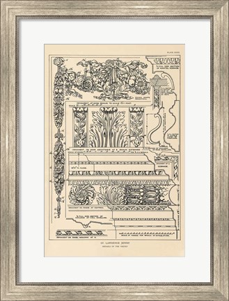 Framed English Renaissance XIII Print