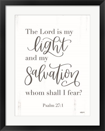 Framed Light and Salvation Print