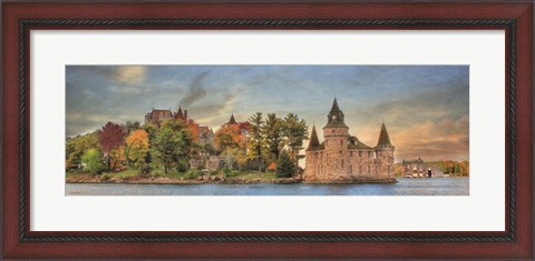 Framed Autumn at the Castle Print
