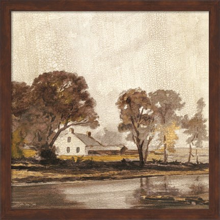 Framed Traditional Landscape 1 Print