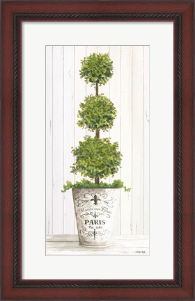 Framed Topiary Paris Print