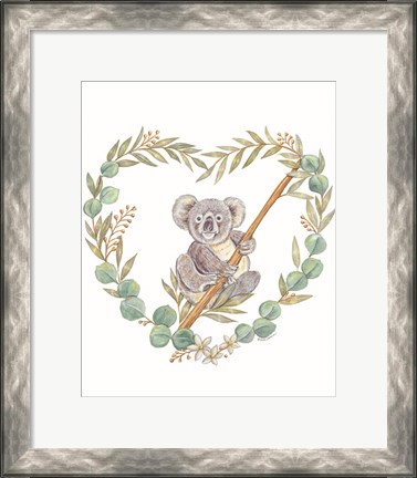 Framed Koala Love Print