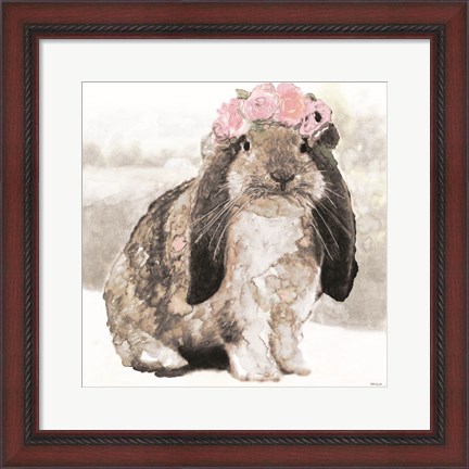 Framed Bunny Simone Print