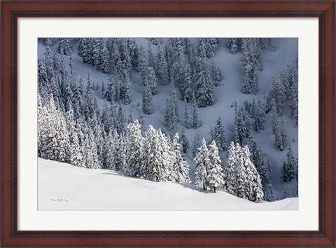 Framed North Cascades in Winter III Print