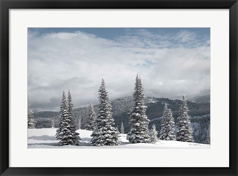 Framed North Cascades in Winter II Print
