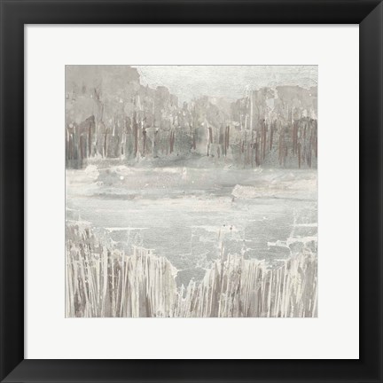 Framed Silver Landscape Neutral Print