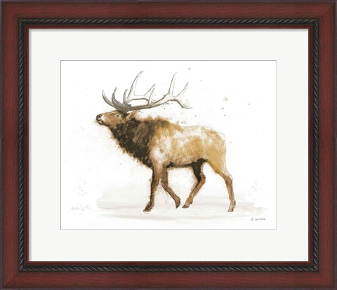 Framed Elk v.2 Full Print