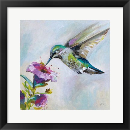 Framed Hummingbird II Print