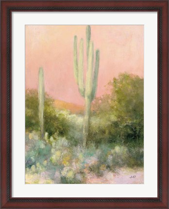 Framed Sunrise Desert II Print