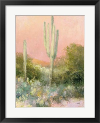 Framed Sunrise Desert II Print