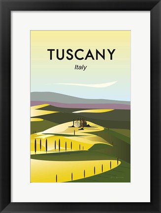 Framed Tuscany Print