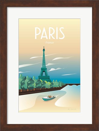 Framed Paris Print