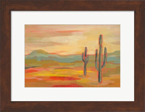 Framed Desert Saguaro Print
