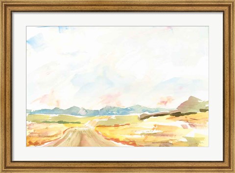 Framed Road to Bountiful Print