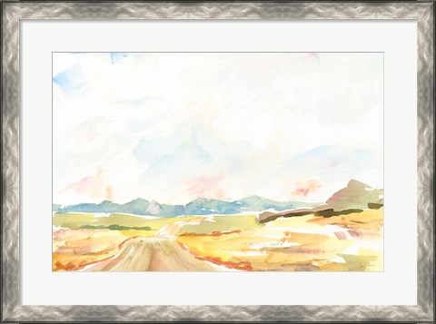 Framed Road to Bountiful Print
