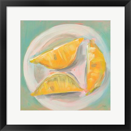 Framed Life and Lemons II Print