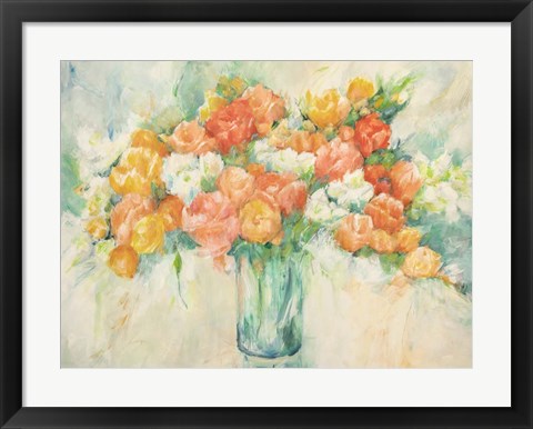 Framed Bouquet di Primavera Print
