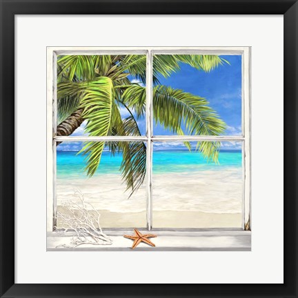 Framed Horizon Tropical l Print