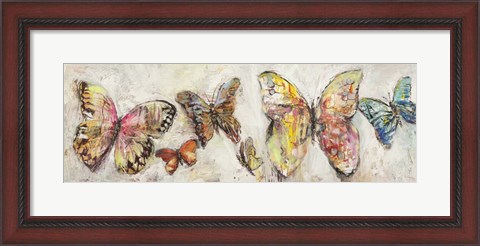 Framed Farfalle in Volo Print