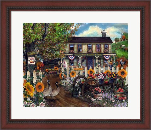 Framed Old Country Store Print
