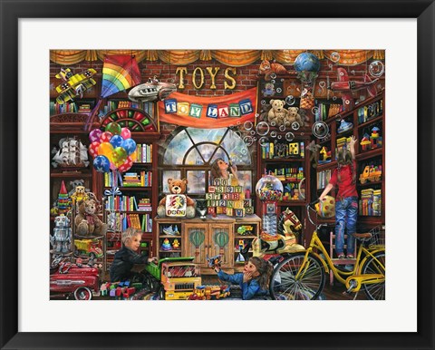 Framed Toyland Print