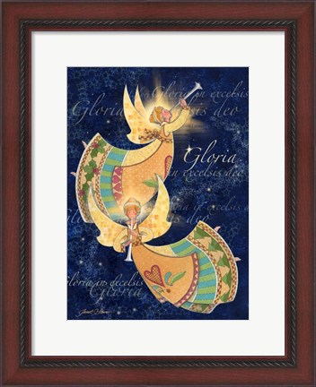 Framed Gloria Angels Print