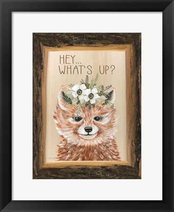 Framed What&#39;s Up? Print