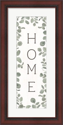 Framed Home Eucalyptus II Print