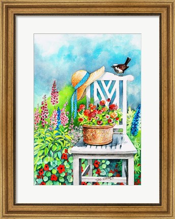 Framed Gardener&#39;s Patch Print