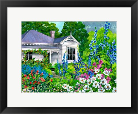 Framed Grandma&#39;s Garden Print