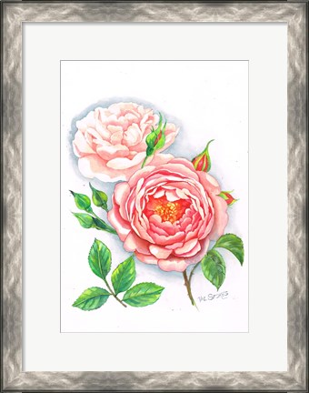 Framed Pink Perfection Print