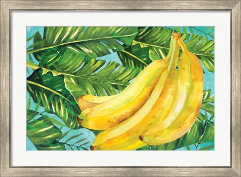 Framed Bananas I Print