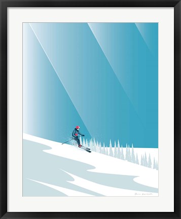 Framed Lapland No Words Print