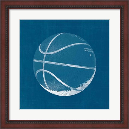 Framed Ball Four Blueprint IV Print