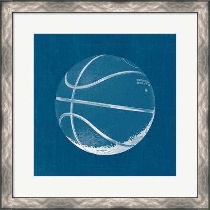 Framed Ball Four Blueprint IV Print