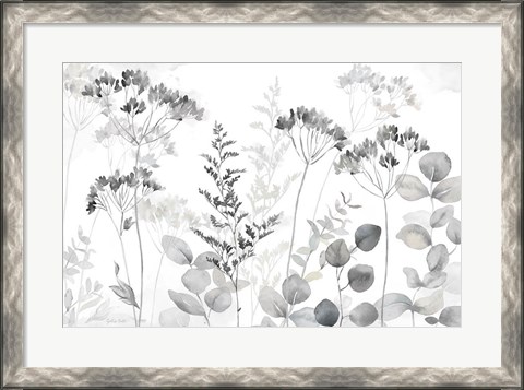 Framed Botanical Landscape neutral Print