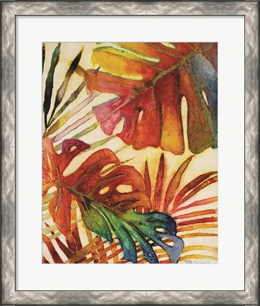 Framed Tropic Botanicals I Print