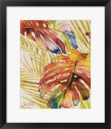 Framed Tropic Botanicals II Print