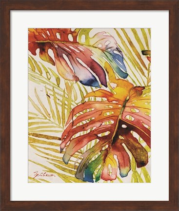 Framed Tropic Botanicals II Print