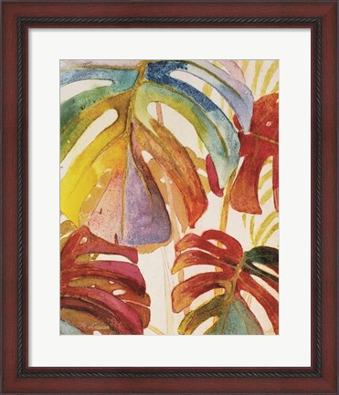 Framed Tropic Botanicals III Print