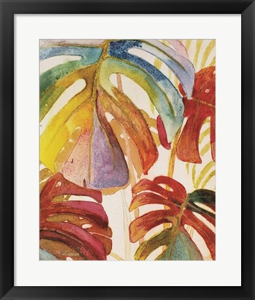 Framed Tropic Botanicals III Print