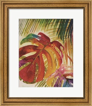 Framed Tropic Botanicals IV Print