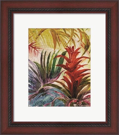Framed Tropic Botanicals VI Print
