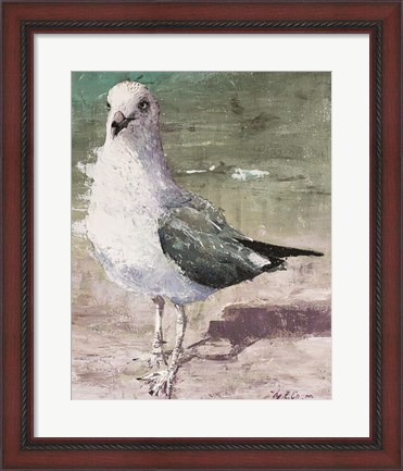 Framed Beach Bird III Print
