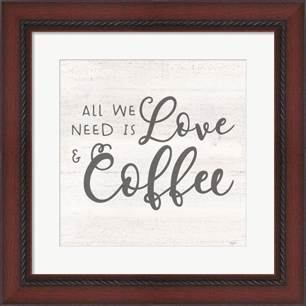 Framed Coffee Kitchen Humor III-Coffee Print