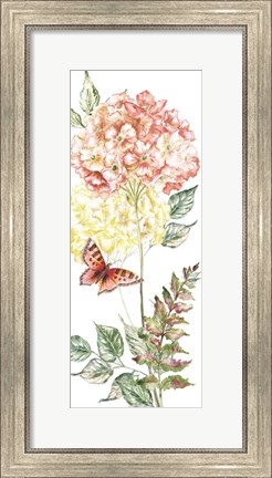 Framed Wildflower Stem panel IV Print