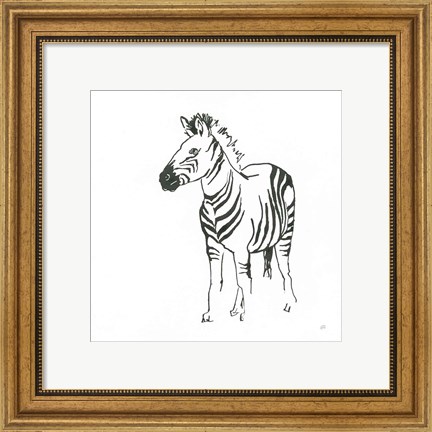 Framed African Animals VII Print