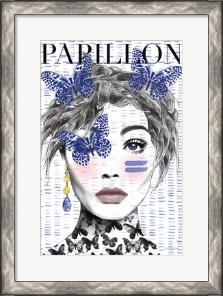 Framed Papillon Print