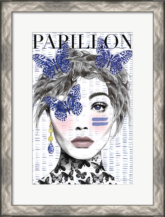 Framed Papillon Print