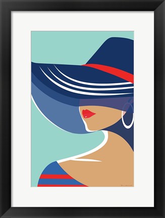 Framed Beach Chic II Print